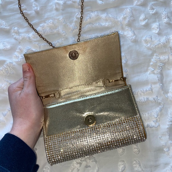 White Rhinestone Bag - Picture 5 of 6